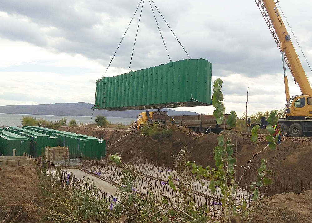 Хозяйственно-бытовой сток - 400 м3 в сутки, Красноярский край, с. Новоселово